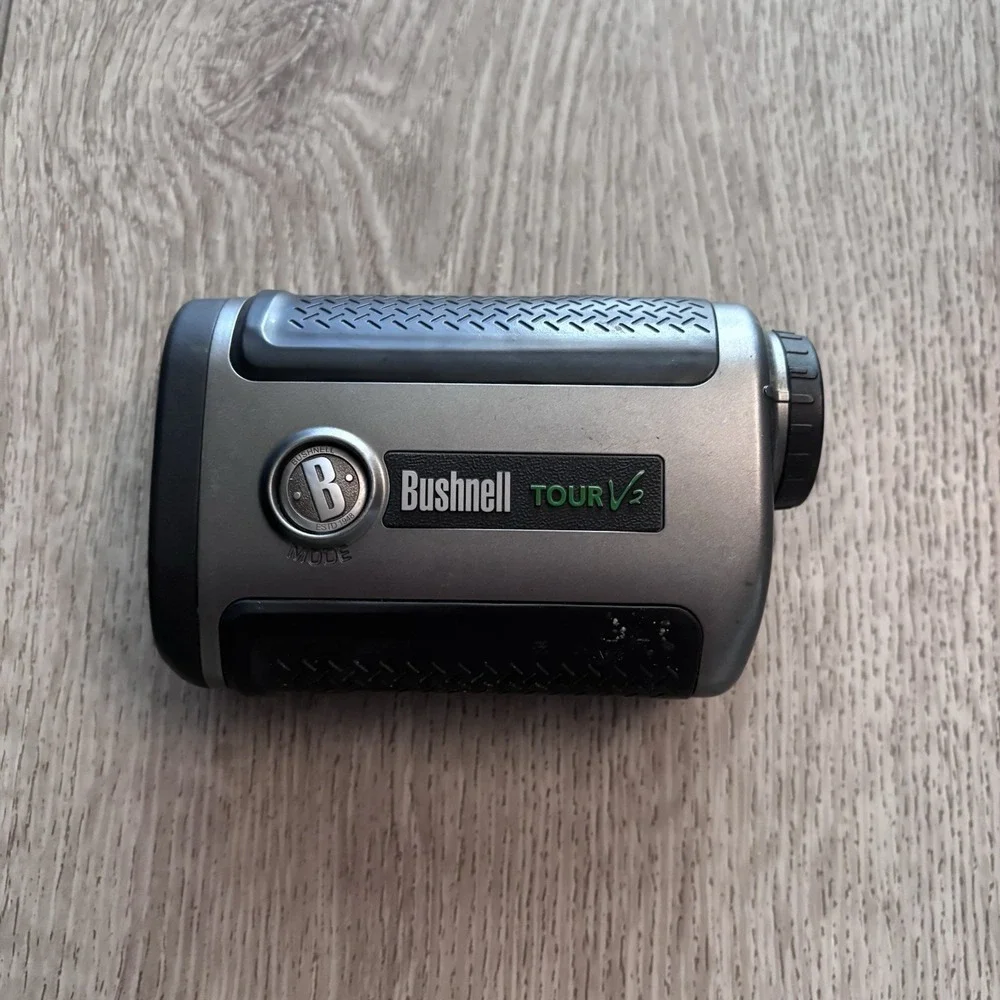 Bushnell Tour V2 Laser Rangefinder Golf Distance Meter Tested Working